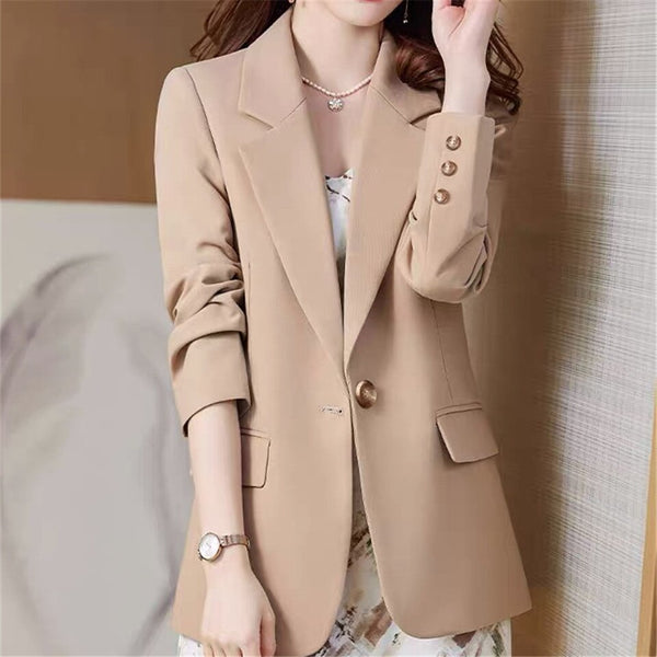 Autumn Women Blazer Business Blazers Outerwear Jackets Work Office Coat Career Female Jacket Lady