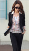 Autumn Women's Blazers New Feminino Slim All-matched One Button Suit Jacket Plus Size Work Wear Blaser Women Clothing B2#