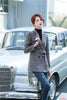 Autumn and Winter Women Blazers & Jackets Grey Ladies Outerwear Coats Long Sleeve Work Clothes OL Styles