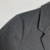Autumn and Winter Gray Check Wool Loose Profile Suit Jacket Women