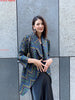 Autumn and Winter Women's Coat Wave European and American Temperament Commuting Wild Irregular Loose Small Suit Female
