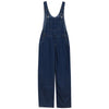 B-TOTO European And American Retro Blue Simple Denim Suspenders Trousers Loose Wild And Thin Straight-leg Pants 2022 Fashion