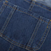 B-TOTO European And American Retro Blue Simple Denim Suspenders Trousers Loose Wild And Thin Straight-leg Pants 2022 Fashion