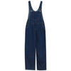 B-TOTO European And American Retro Blue Simple Denim Suspenders Trousers Loose Wild And Thin Straight-leg Pants 2022 Fashion