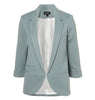 Fashionable Womens Slim Fit Blazer Jackets Notched Long Sleeve Blazer Women Leisure Suit XS S M L XL XXL 9 Colors