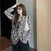BEENLE Blazer Woman Spring 2023 Korean Spring Coat Long-sleeved Zebra Print Chiffon Designer Cardigan Women Clothing