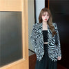 BEENLE Blazer Woman Spring 2023 Korean Spring Coat Long-sleeved Zebra Print Chiffon Designer Cardigan Women Clothing