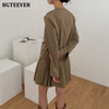BGTEEVER Elegant Vintage Summer Skirt Suit Women V-neck Single-breasted Blazer & High Waist Pleated Mini Skirt Female Blazer Set
