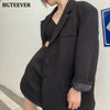BGTEEVER Elegant Women Chic 3 Pieces Set Long Sleeve Suit Jackets & Camisole & Mini Skirt 2022 Autumn Ladies Solid Skirt Suits