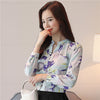 New Spring Women Tops Long Sleeved Blouses Office Lady Style Solid Button Shirts Casual Slim Women Clothing