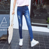 Basic Skinny Womens Jeans Ankle Pencil Pants Slim Elastic Denim Pants Jean Leggings Female Cotton Jeggings Jeans Women