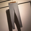 Fall Womens High Quality Elastic Solid Color Cotton Cashmere Sanding Warm Leggings Black Slim Pants Leggings Trousers