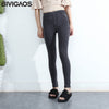 Spring Fall Women Simple Basic Jeans Elastic Denim Pants Pencil Jean Leggings Pants Jeggings For Women Jeans Trousers