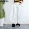 Spring Fashion Womens Casual Skinny Leggings Slim High Elastic Pocket Pencil Pants Woven Leggings For Women Jeggings