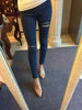 Summer New Women Jeans Tassel Ripped Hole Jeans Leggings Burrs Elastic Denim Ankle Pants Skinny Pencil Pants For Women