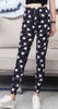 Women Colorful Graffiti Plaid Leggings Flowers Striped BRUSHED Soft Legging Slim Pencil Pants Elastic Sexy Leggings