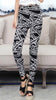 Women Colorful Graffiti Plaid Leggings Flowers Striped BRUSHED Soft Legging Slim Pencil Pants Elastic Sexy Leggings