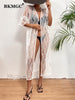 BKMGC Sunscreen Women Cardigan White Lace Seaside Holiday Jacket Bikini Half Transparent Blouse Beach Cover Up 2808