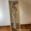 BOOFEENAA Vacation Knitted Maxi Dresses for Women Summer 2023 Elegant Sexy Party Cut Out Backless Bodycon Dress C69-BH27