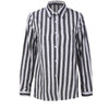 Women Striped Shirt Casual Long Sleeve Turn Down Collar Striped Blouse Summer Loose Shirt Tops Camisa Feminina