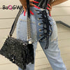 BaQGW Autumn Winter Sexy Back Lace Up High Waist Denim Female Straight Jeans for Women Bell Bottom Fat Mom Jeans Wide Leg