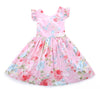Baby Girls Dress Brand Toddler Girl Summer Clothes Kids Costumes Floral Print Ruffle Princess Party Dresses 1-8Y