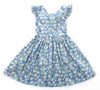 Baby Girls Dress Brand Toddler Girl Summer Clothes Kids Costumes Floral Print Ruffle Princess Party Dresses 1-8Y