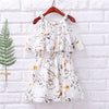 Baby Girls Dress Summer Fashion Children Clothing Kids Flower Dress Chiffon Princess Costume Vestidos 6 8 10 12 Years Old