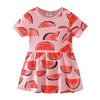 Baby girl dress summer clothes children's clothing children's beach party dress animal girl clothes princess dress