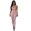 Backless Bandage Sexy Jumpsuit Latex Zentai Catsuit Smooth Wetlook Jumpsuit Tight-Fitting Cute Faux Leather Jumpsuit S2408