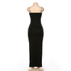 Backless Sexy Strap Split Summer Dress Women Elastic Long Dresses Sleeveless Camisole Clubwear Evening Party Dress Women's Robe