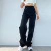 Baggy Jeans Women 2022 High Waist Denim Trouser Streetwear Loose White Black Blue Korean Elegant Jeans Straight Pants
