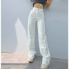 Baggy Jeans Women 2022 High Waist Denim Trouser Streetwear Loose White Black Blue Korean Elegant Jeans Straight Pants