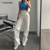 Baggy Jeans Women 2022 High Waist Denim Trousers Pants Straight Jeans Mom Jeans Streetwear Y2k Vintage Clothes