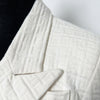 Balmain Europe and the United States black women's small suit jacket slim and thin white top