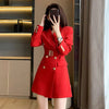Balmain women's small suit women's red temperament commuter clothes