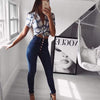 BaoZhuo 2022 High Waist Jeans For Women Slim Stretch Denim Jean Bodycon Tassel Belt Bandage Skinny Push Up Woman Jeans
