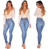 BaoZhuo 2022 High Waist Jeans For Women Slim Stretch Denim Jean Bodycon Tassel Belt Bandage Skinny Push Up Woman Jeans