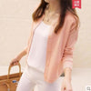 Basic Loose Sweater Cardigan Women Single Breasted Long Sleeve Elegant Vintage Jumper Solid Wool Knitted Autumn Winter Outwear