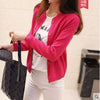 Basic Loose Sweater Cardigan Women Single Breasted Long Sleeve Elegant Vintage Jumper Solid Wool Knitted Autumn Winter Outwear
