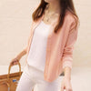 Basic Loose Sweater Cardigan Women Single Breasted Long Sleeve Elegant Vintage Jumper Solid Wool Knitted Autumn Winter Outwear