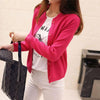 Basic Loose Sweater Cardigan Women Single Breasted Long Sleeve Elegant Vintage Jumper Solid Wool Knitted Autumn Winter Outwear