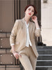 Begie Blazer women 2023 Autumn Spring Female Suit Jacket For Woman Elegant Stylish Office Wear Coats On Offer With