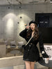 Bella Philosophy Green Loose Blazer Jacket Spring Oversized Women Jacket Full Sleeves Casual Ladies Plus Size Outwears