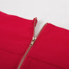 Sexy Off Shoulder Dress Womens Sexy Solid Red Casual Business Work Party Elegant Bodycon Mini Bandage Pencil Dresses
