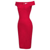 Sexy Off Shoulder Dress Womens Sexy Solid Red Casual Business Work Party Elegant Bodycon Mini Bandage Pencil Dresses