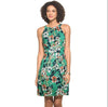 Elegant Womens Summer Dress Sexy Halter Neck Sleeveless Printed Flowers Casual Floral Dresses Short 2022 New Arrival