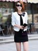 Big Size 4XL Women Office Lady Wear Suit Blazer Solid Casual Coat Jacket Long Sleeve Notched Collar Outwear Blazers