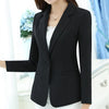 Big code S-5XL New Women Long-Sleeved Blazers Jackets Blazer Candy Color Slim Suit Small Coat fashion Outwear Cardigans T