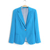 Black Blazer 2023 Women's Formal Blazer Ladies Office Work Blazer Pocket Jacket Jacket Femme Slim Casual Blue Suit Uniform Femme